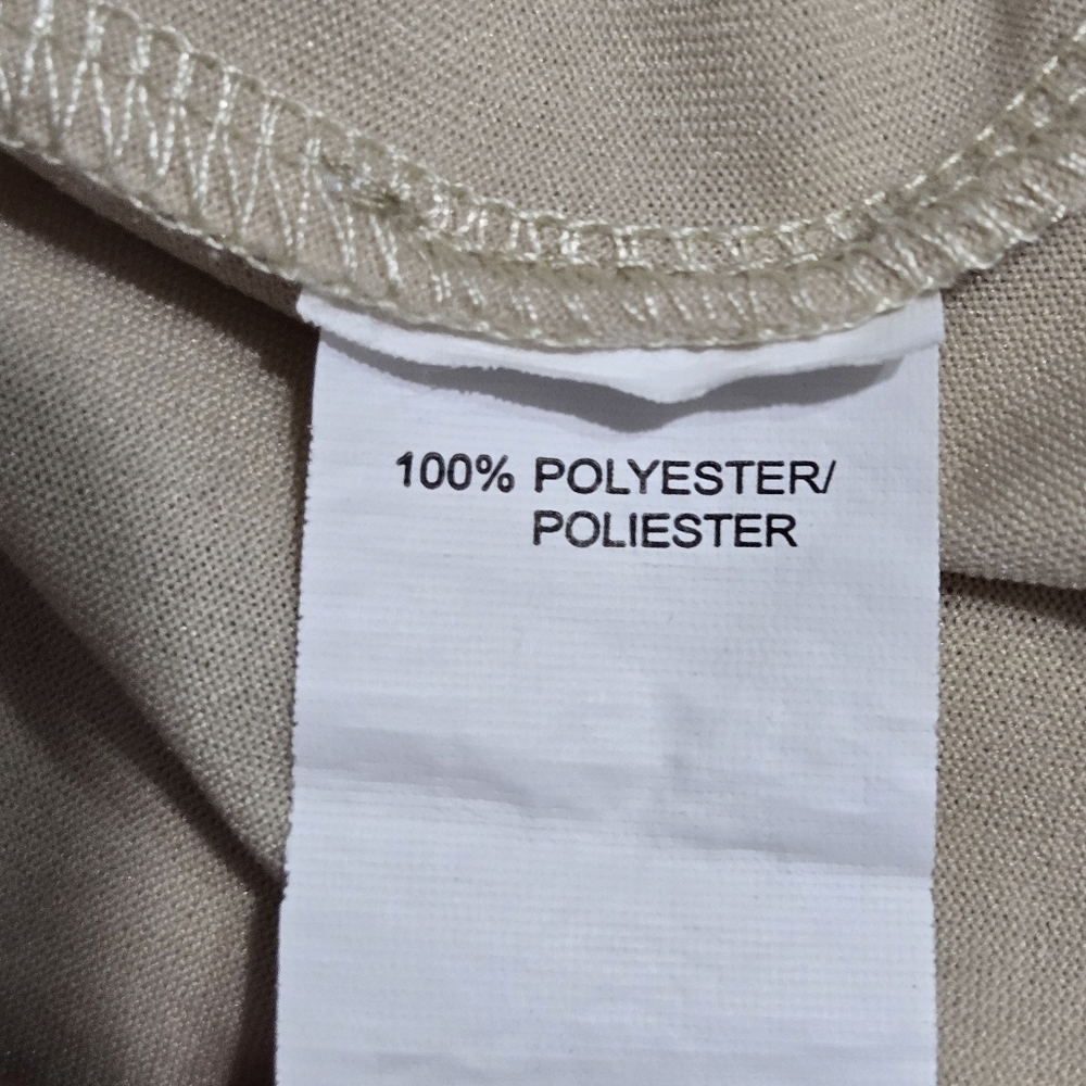 Kensi Lined Cream Crochet Sleeveless Summer Midi Dress Size Medium - Picture 8 of 11